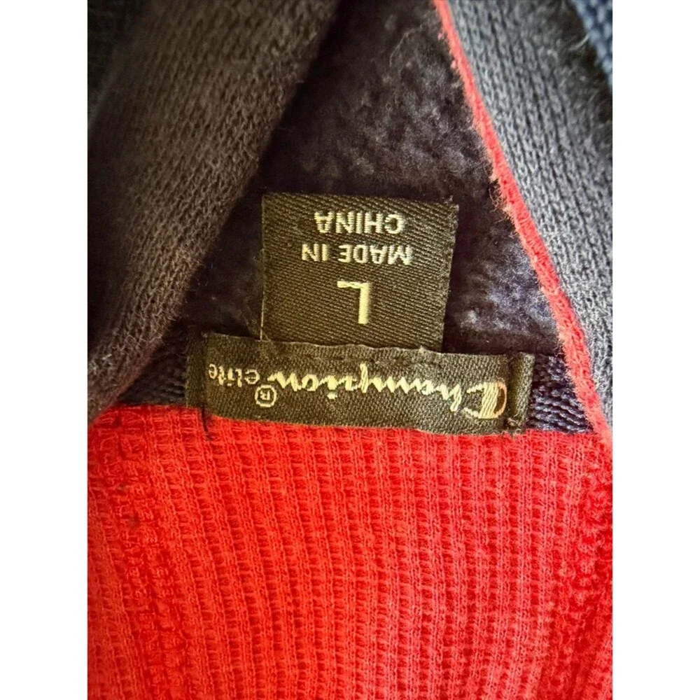 Vintage 90s Champion University of Arizona Navy Collegiate Hoodie